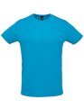 Goedkope Sportshirt Sols Unisex Sprint Aqua